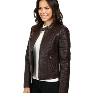 NWT Marc New York burgandy Jacket
